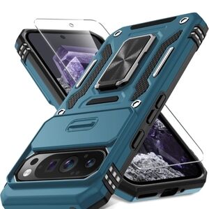 DEERLAMN Protective Cover Case for Google Pixel 9 Pro XL Light Blue (New)